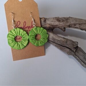 Scrunchie earrings.